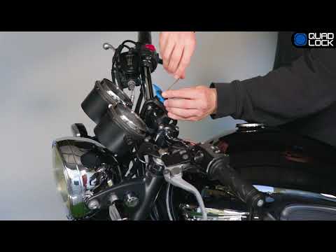 QUAD LOCK HANDLEBAR MOUNT LARGE MONTAGE VIDEO