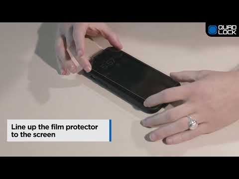QUAD LOCK SCREEN PROTECTOR MONTAGE VIDEO
