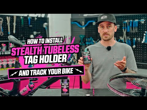 Muc-Off Stealth Tubeless Tag Holder - demo video