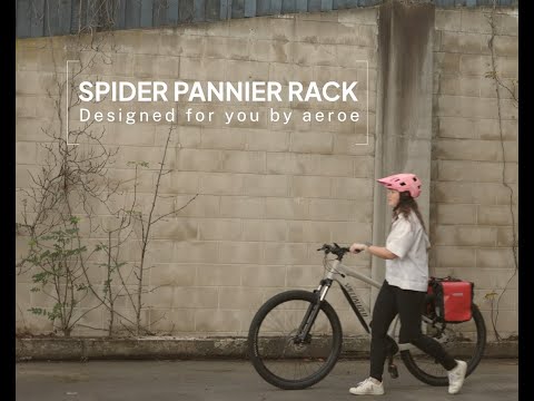 AEROE SPIDER PANNIER RACK MONTAGE VIDEO