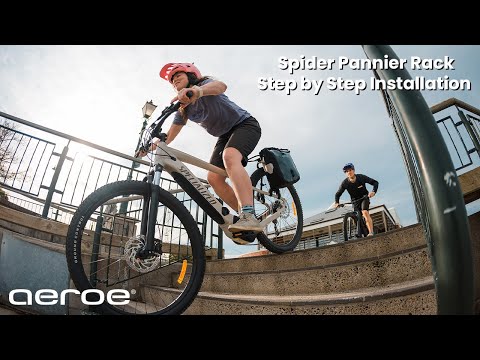 AEROE SPIDER PANNIER RACK GEBRUIK VIDEO