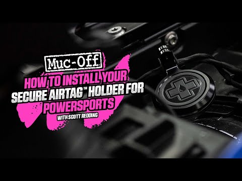 MUC-OFF airtag holder MONTAGE VIDEO
