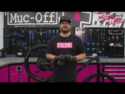 MUC-OFF silicon shine cycle 500ml demo video