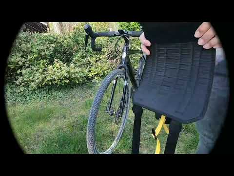 CHOIKE Lapabag 3L waterbestendige modulaire stuurtas zwart voor bikepacking demo video