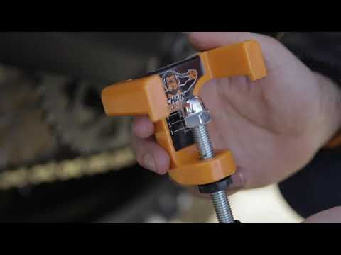 Oxford kettingspanner voor motorfiets - demo video met hetzelfde product als die van Tru Tension
