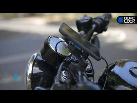 Quad Lock Motorcycle USB Charger - demo video