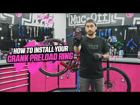 MUC-OFF Crank Preload Ring - demo video