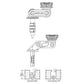 QUAD LOCK MOTORCYCLE FORK STEM MOUNT DETAIL