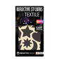  REFLECTIVE BERLIN textielstickers - shine rainbow