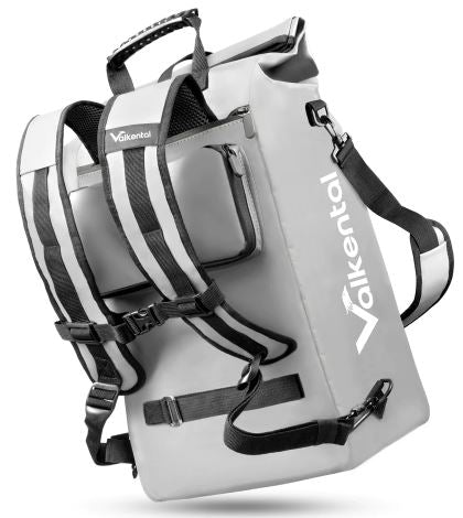 VALKENTAL ValkOne fietstas grijs reflecterend 23L"