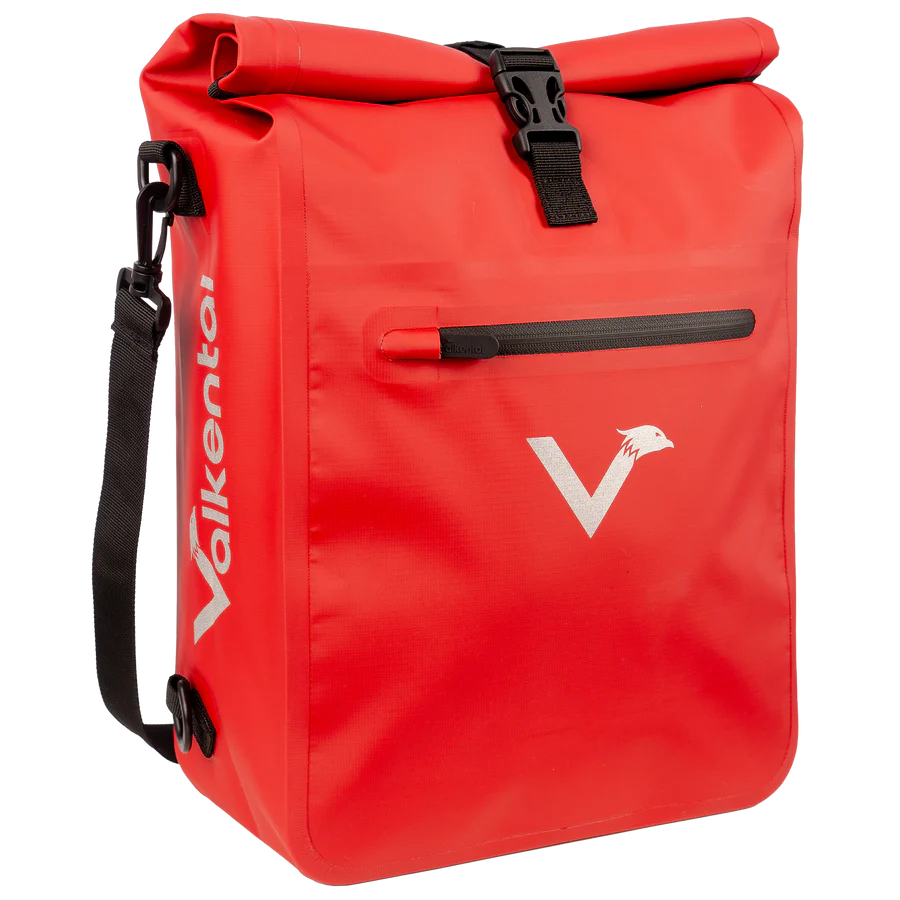 Valkental ValkOne Light 3-in-1 fietstas rood 18