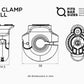 QUAD LOCK 360 Lenkerklemmung klein - dünne Rohrschelle