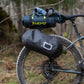 AEROE SPIDER RACK  bagagedrager gemonteerd op fiets met drybag