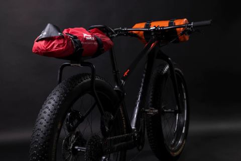AEROE SPIDER RACK FAT FIETS MET COMPLETE BAGAGE