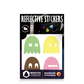 Reflective Berlin reflecterende stickers small voor kinderen ghost ice-cream