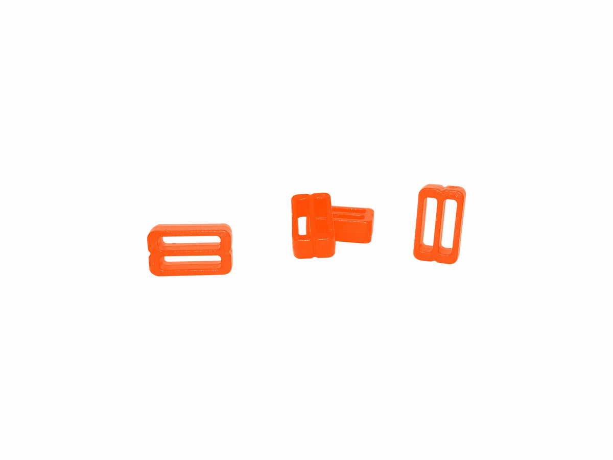 FIXPLUS strapkeepers set van 4 in verschillende kleuren - small oranje