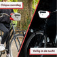 VALKENTAL 3IN1 CITY BAG reflecterende voorzijde