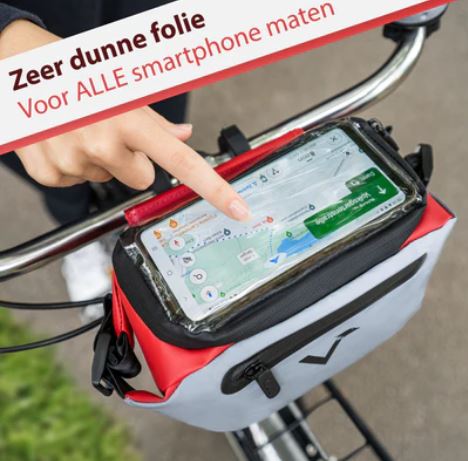 VALKENTAL 3IN1 CITY BAG met telefoonhoes