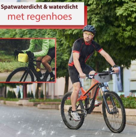VALKENTAL 3IN1 CITY BAG waterdicht met regenhoes