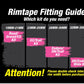 MUC-OFF ultimate tubeless setup kit maattabel
