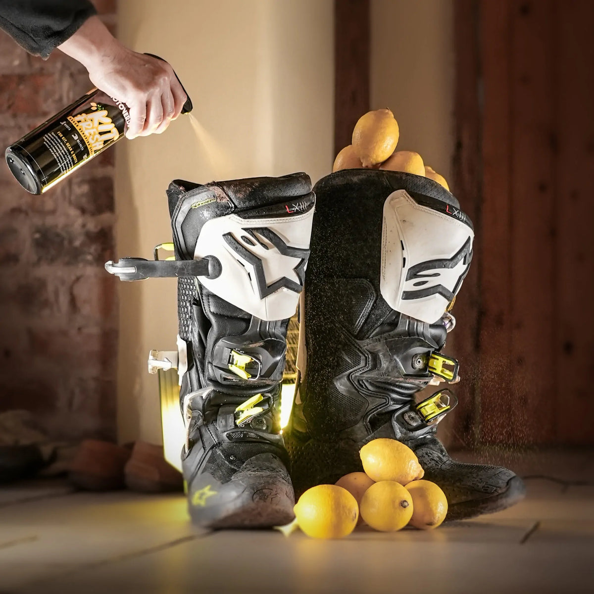 MOTOVERDE Kit Fresh - schoenen citrus fris inspuiten