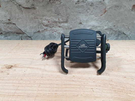 GRANDPITSTOP jaw - universele telefoonhouder met usb 2.0