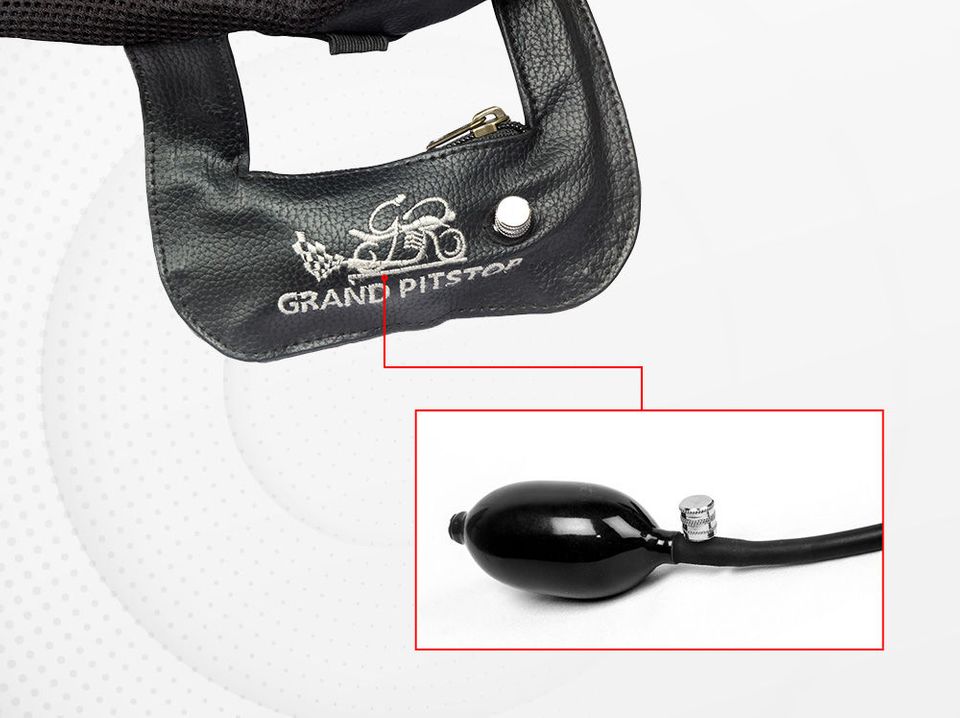 GRANDPITSTOP Air Comfy Seat Sport – met logo op de balzak