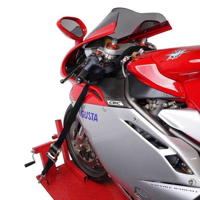BIKE IT stuurharnas - zijaanzicht na montage