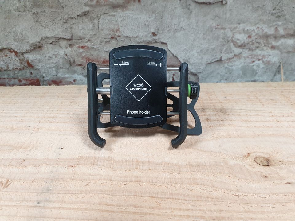 GRANDPITSTOP jaw - aluminium universele telefoonhouder