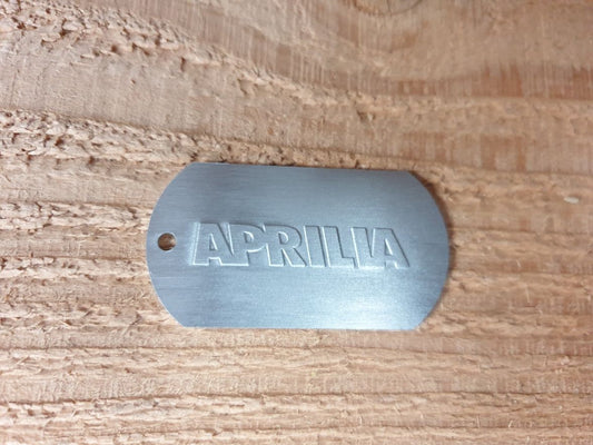 UTAG dogtag motormerk merkplaatje - aprilla