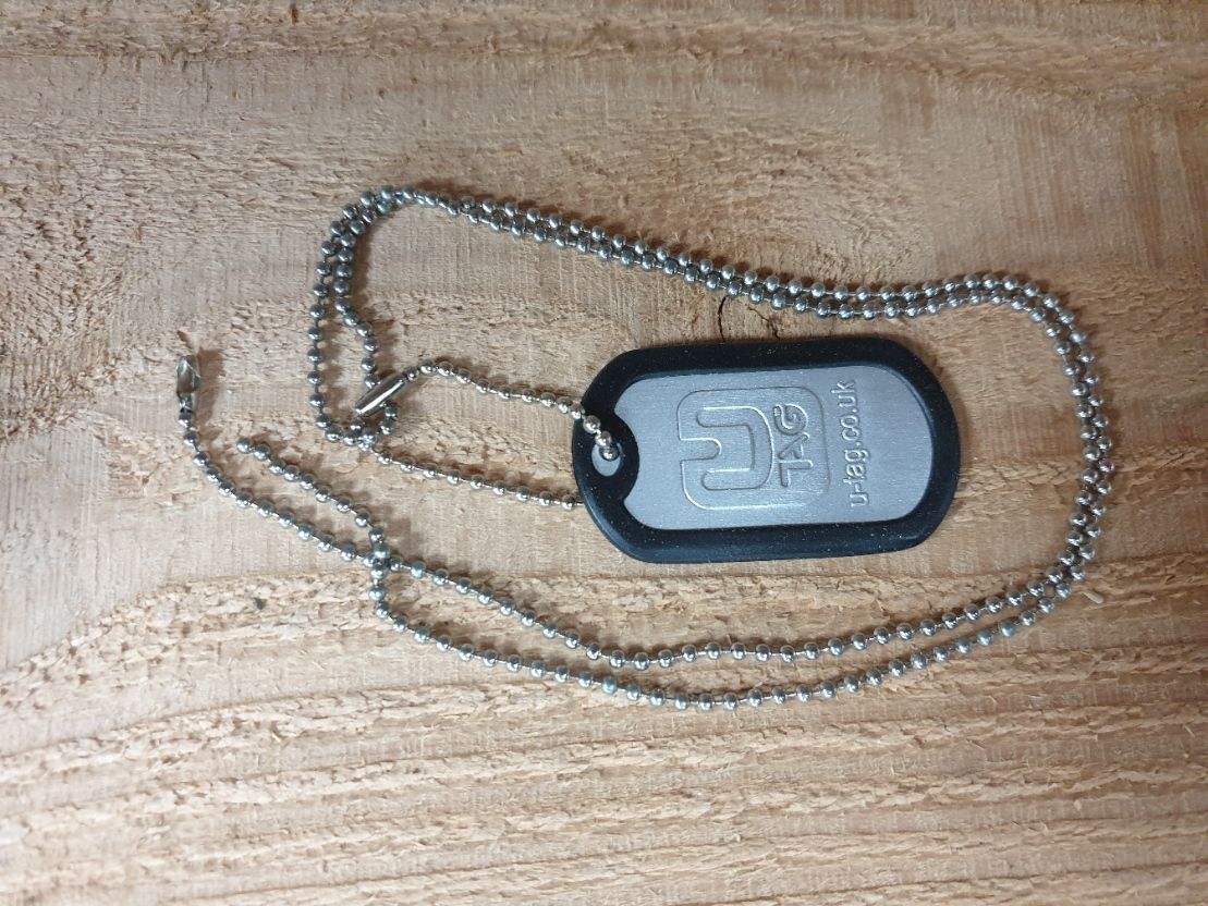 UTAG ICE blanco dogtag compleet
