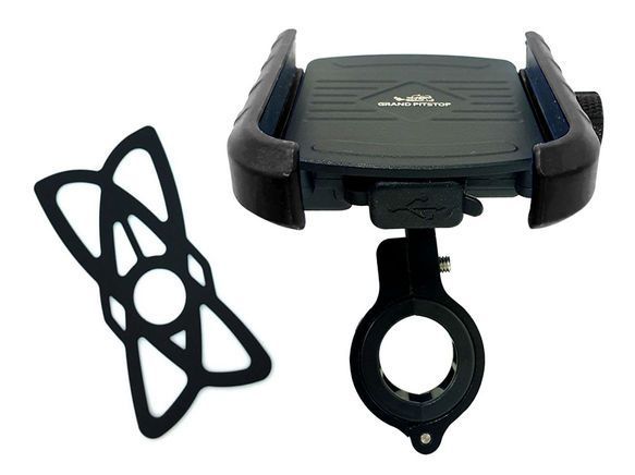 GRANDPITSTOP jaw - aluminium universele telefoonhouder