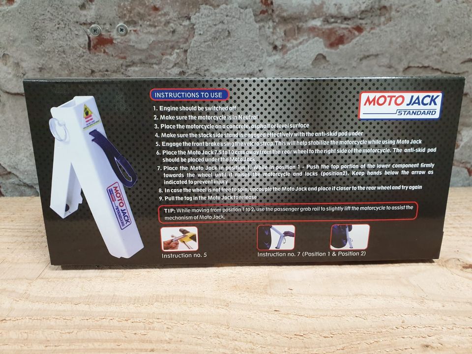 BLUEBURNS moto-jack standard