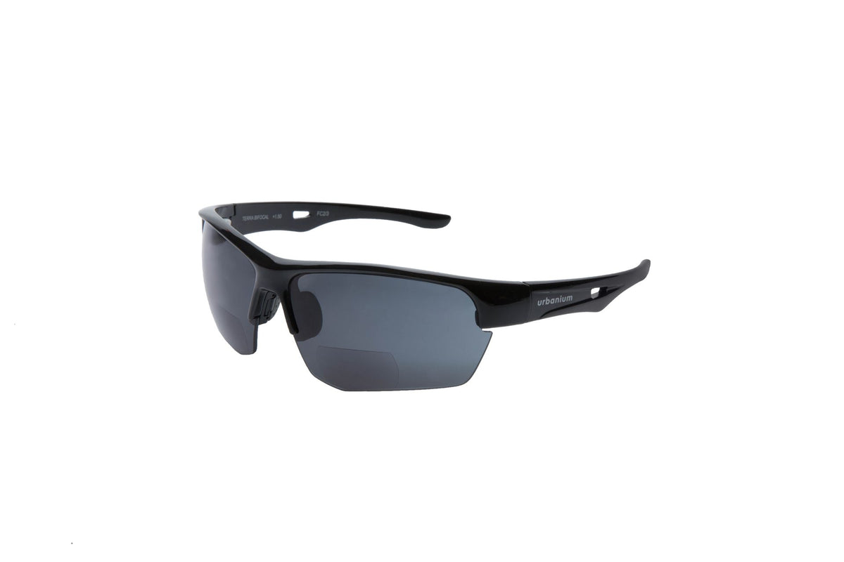 Bifocale zonnebril met UV400 bescherming - close-up