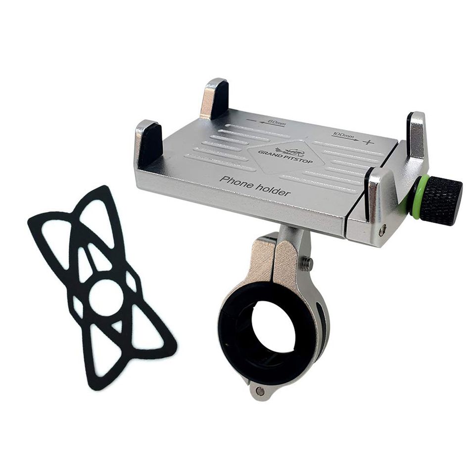 GRANDPITSTOP telefoonhouder claw zilver 