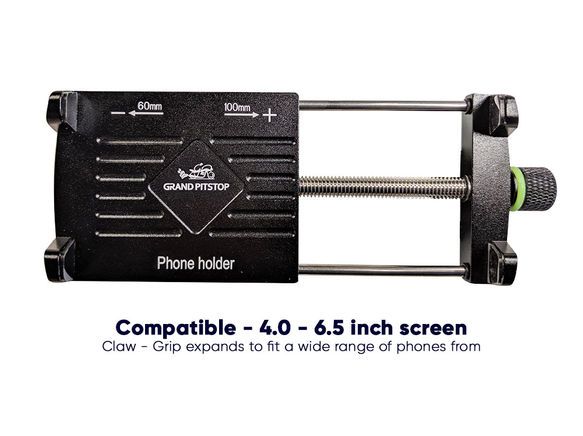 GRANDPITSTOP telefoonhouder claw zwart universeel 60-100mm