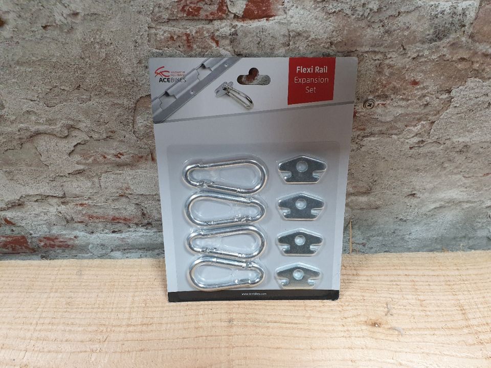 ACEBIKES Flexi Rail Expansion Set in de verpakking