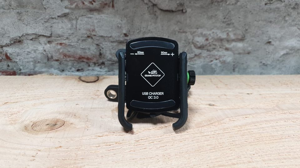 GRANDPITSTOP jaw - universele telefoonhouder met usb 3.0