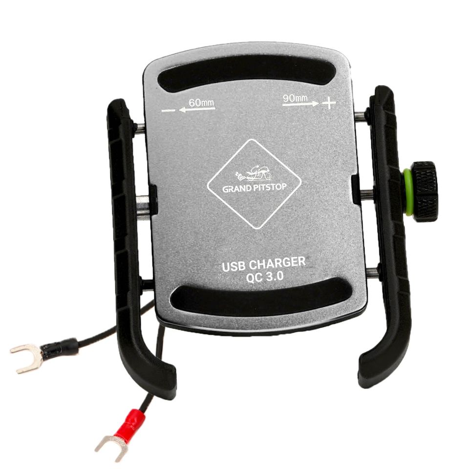 GRANDPITSTOP jaw - universele telefoonhouder met usb 3.0