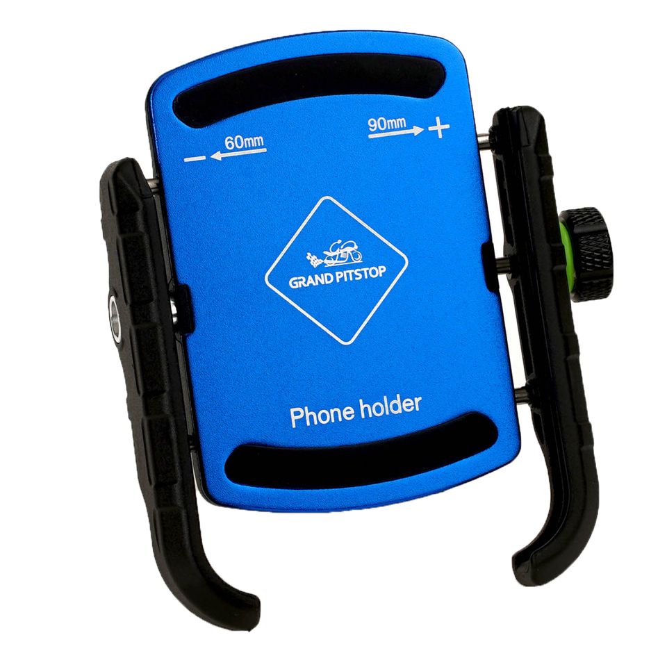 GRANDPITSTOP jaw - aluminium universele telefoonhouder
