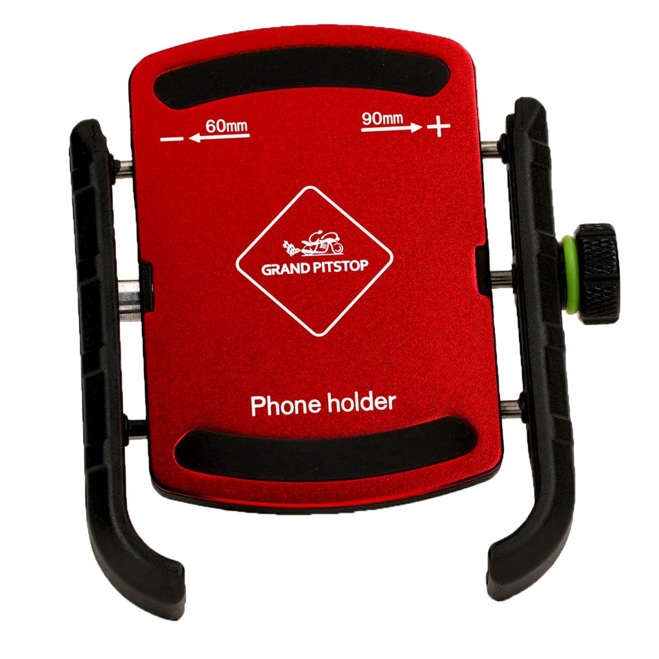 GRANDPITSTOP jaw - aluminium universele telefoonhouder