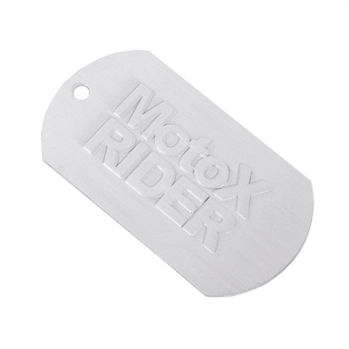 UTAG dogtag motormerk merkplaatje - moto x rider