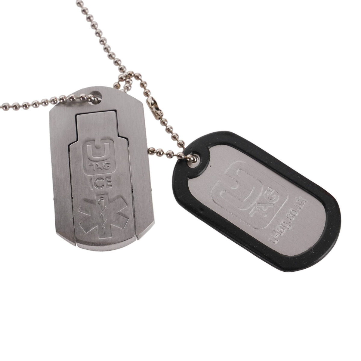 UTAG ICE dogtag pakket - stick en ketting
