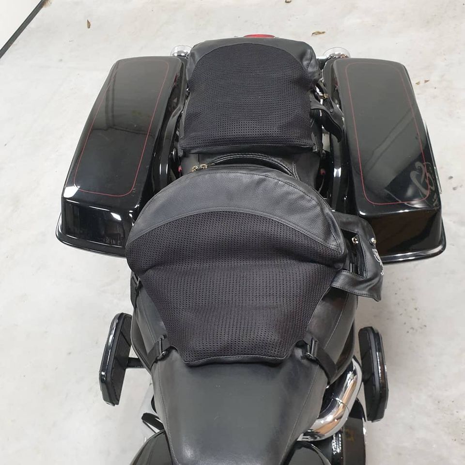 GRANDPITSTOP Air Seat Pillion – op een Roadglide