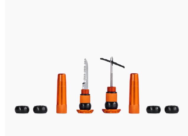 Muc-Off Stealth Tubeless Puncture Plug bar end tool oranje - MTB gravel road