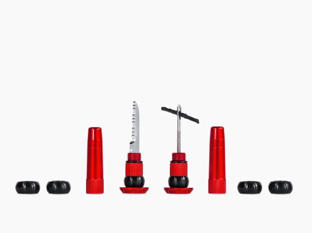 Muc-Off Stealth Tubeless Puncture Plug bar end tool rood - MTB gravel road